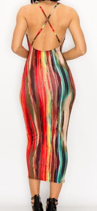 Paint Me Maxi Dress